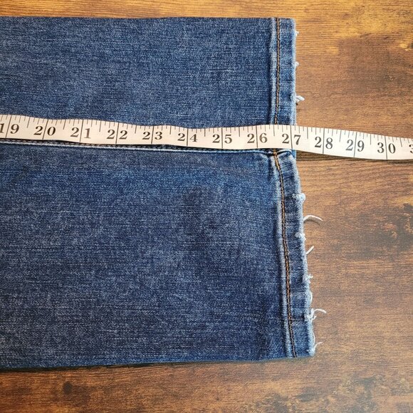 Maurices Jeans Size 24 W XS Everflex Slim Bootcut Mid Rise Tummy Control Ripped - Picture 9 of 10